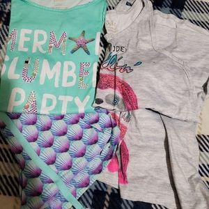 Girls Justice Pj's short sets